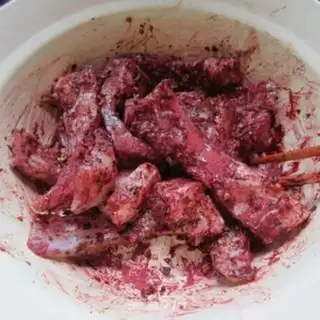 Make The fragrance of red rice step 3