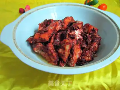 Make The fragrance of red rice step 5