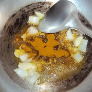 Make Curry fishballs step 3