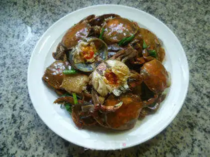 Make Fried crabs step 15