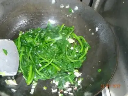 Make Garlic molli step 3