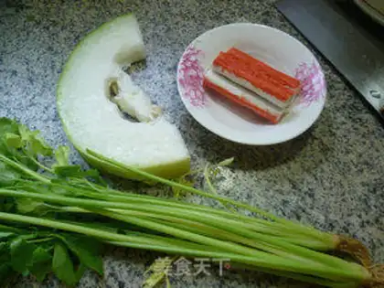 Make The celery crab willows step 0