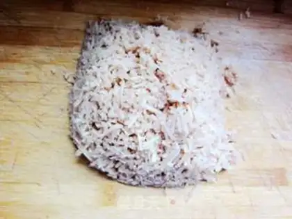 Make Sugar vinegar lion head step 1
