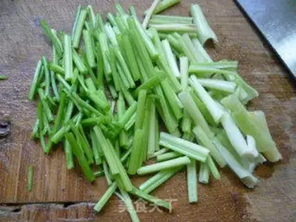 Make The celery crab willows step 4