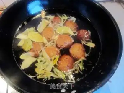 Make Sugar vinegar lion head step 7