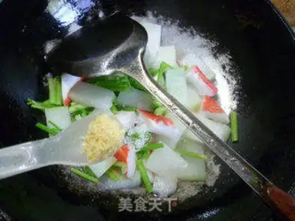 Make The celery crab willows step 10
