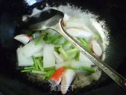 Make The celery crab willows step 11