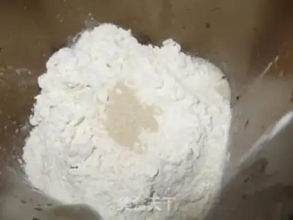 Make Bean sesame bread step 3