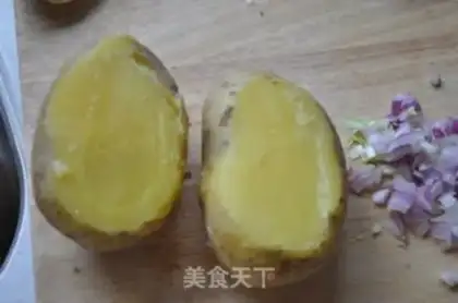 Make Super baked potatoes step 1