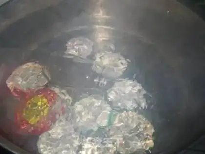 Make Red cherry cans step 3