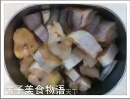 Make Korean cod roast potatoes step 1