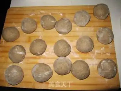 Make Bean sesame bread step 6