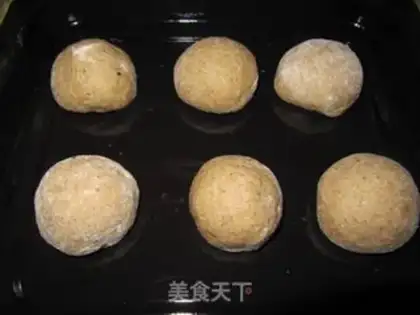 Make Bean sesame bread step 7