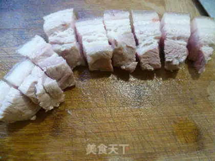 Make Plum bean curds step 4