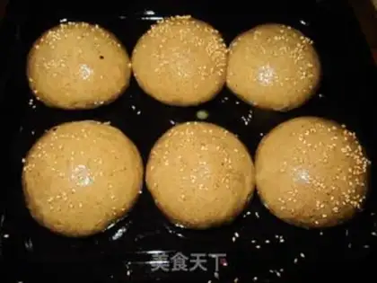 Make Bean sesame bread step 10