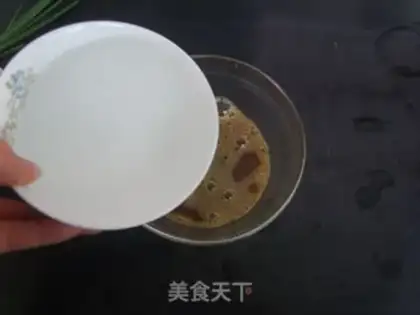 Make Qingxiang powdered eggs step 3