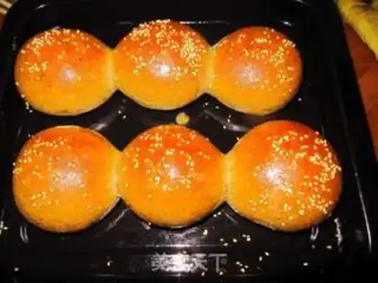 Make Bean sesame bread step 11