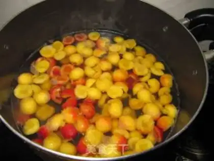 Make Red cherry cans step 13