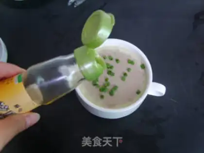 Make Qingxiang powdered eggs step 9