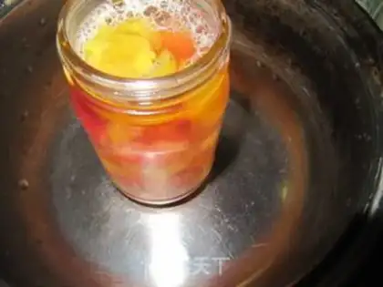 Make Red cherry cans step 15