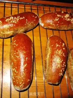Make Bean sesame bread step 18
