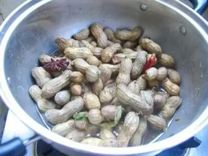 Make Salt-water peanuts step 7