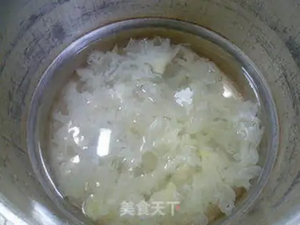 Make Ice melon silver ear step 4