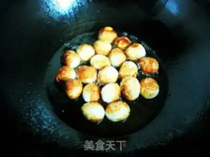 Make Tiger-skind quail eggs step 1