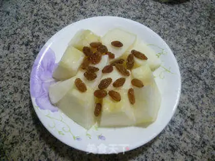 Make raisin milk melon step 3