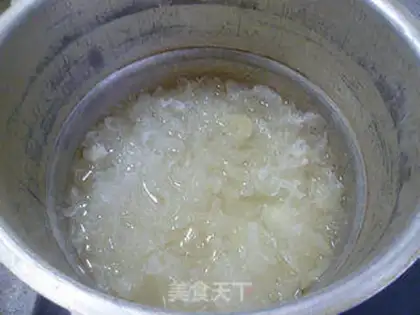 Make Ice melon silver ear step 6
