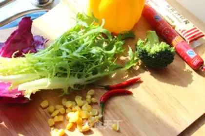 Make Vegetable salad step 0