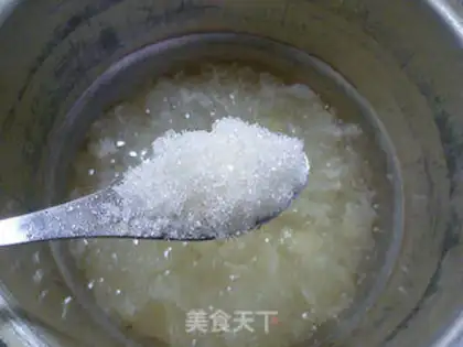Make Ice melon silver ear step 7