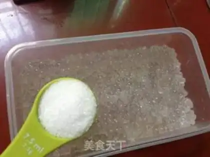 Make Coconut rice cake step 2
