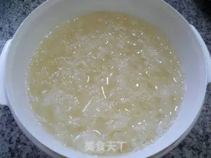 Make Ice melon silver ear step 9