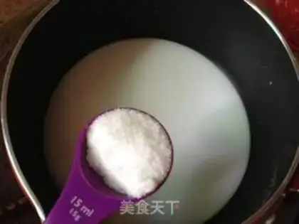 Make Coconut rice cake step 3