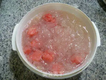 Make Ice melon silver ear step 10