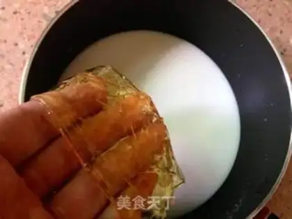 Make Coconut rice cake step 4