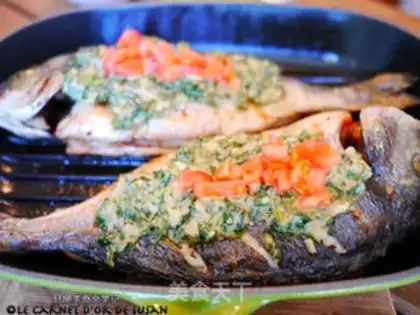 Make Lebanese jabfish step 8