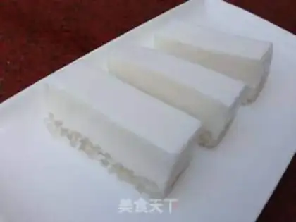 Make Coconut rice cake step 6