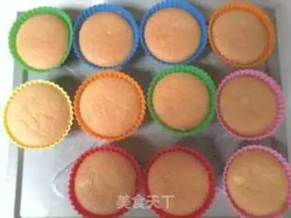 Make Old chicken cake step 8