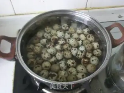 Make Quail eggs step 2