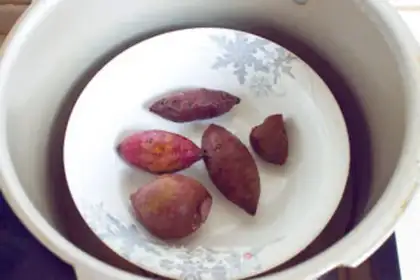 Make Potato ice cream step 1