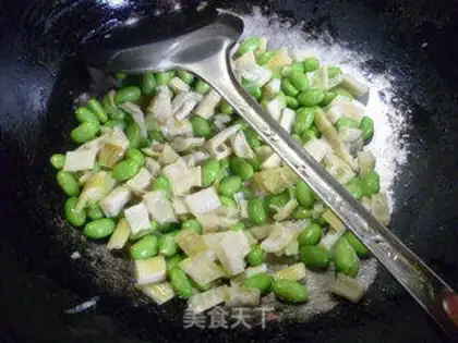 Make Bean with lamb tails step 8
