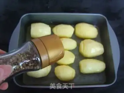 Make Roasted potatoes step 8