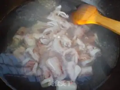 Make Green pepper fire step 2