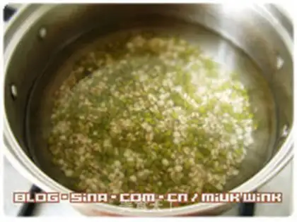 Make Rice green bean soup step 4