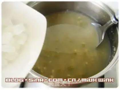 Make Rice green bean soup step 5