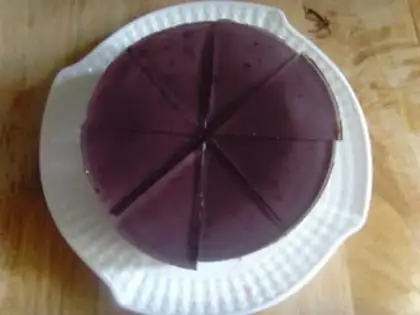 Make Blueberry Moose step 23