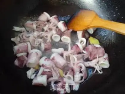Make Green pepper fire step 5