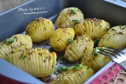 Make Roasted potatoes step 12